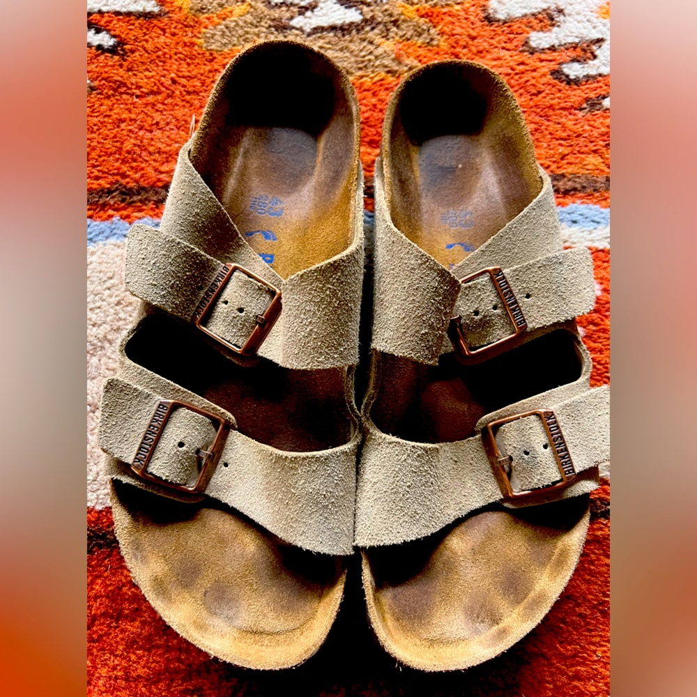 Birkenstock Arizona Sandals size 10 43. In great Shape!